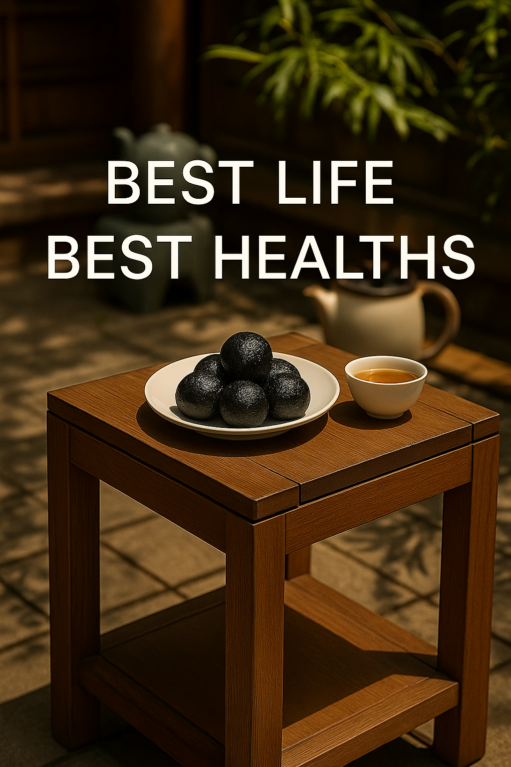 Black Sesame Herbal Balls