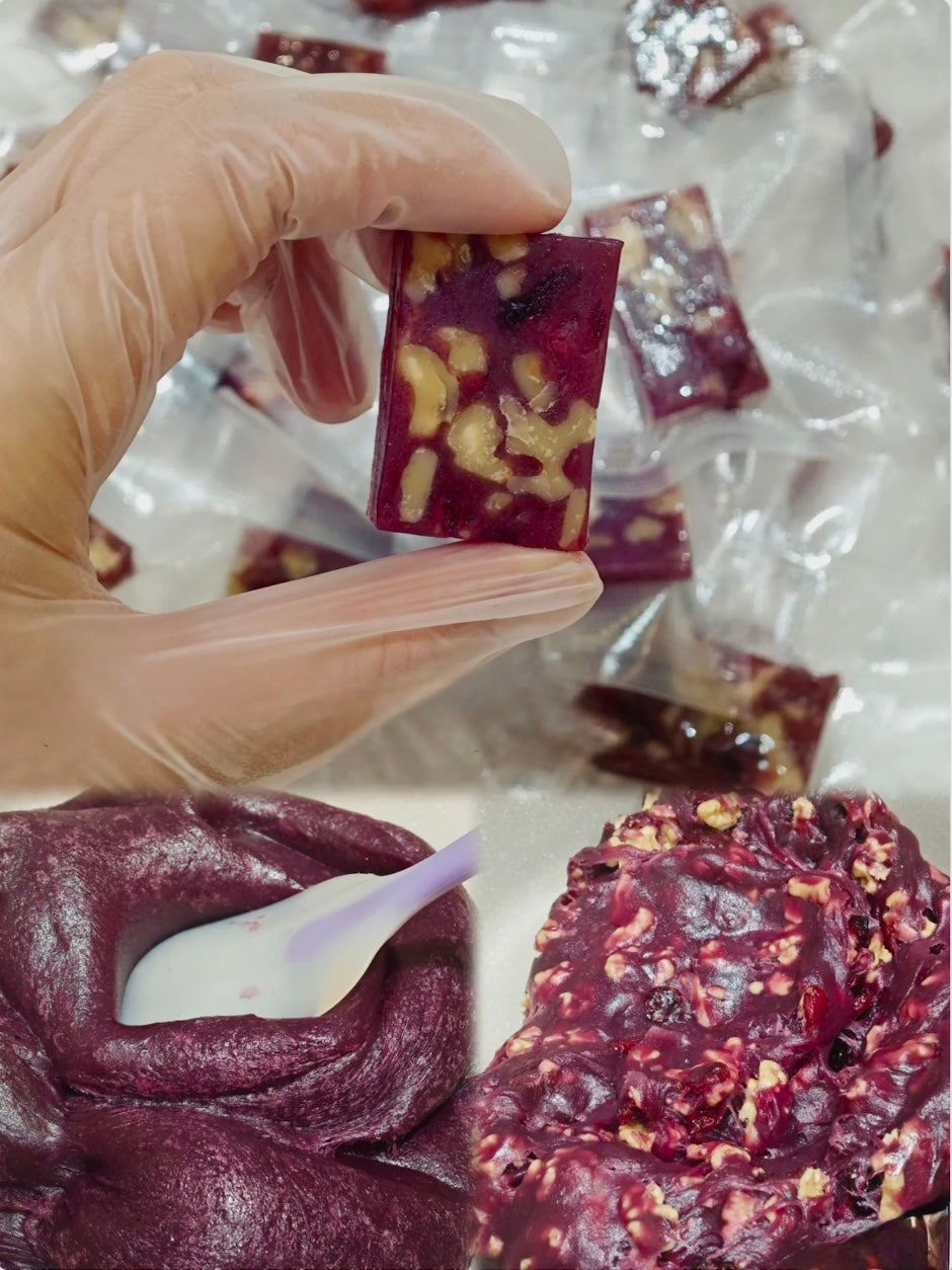 Purple Sweet Potato Cranberry Collagen Bite
