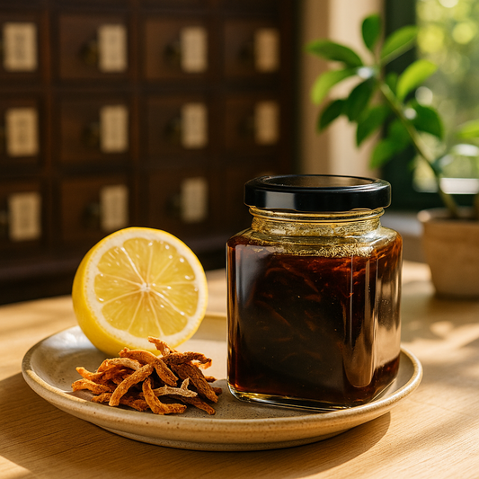 Aged Tangerine Peel & Lemon Soothing Paste