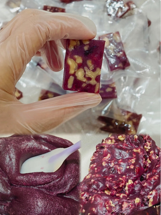Purple Sweet Potato Cranberry Collagen Bite
